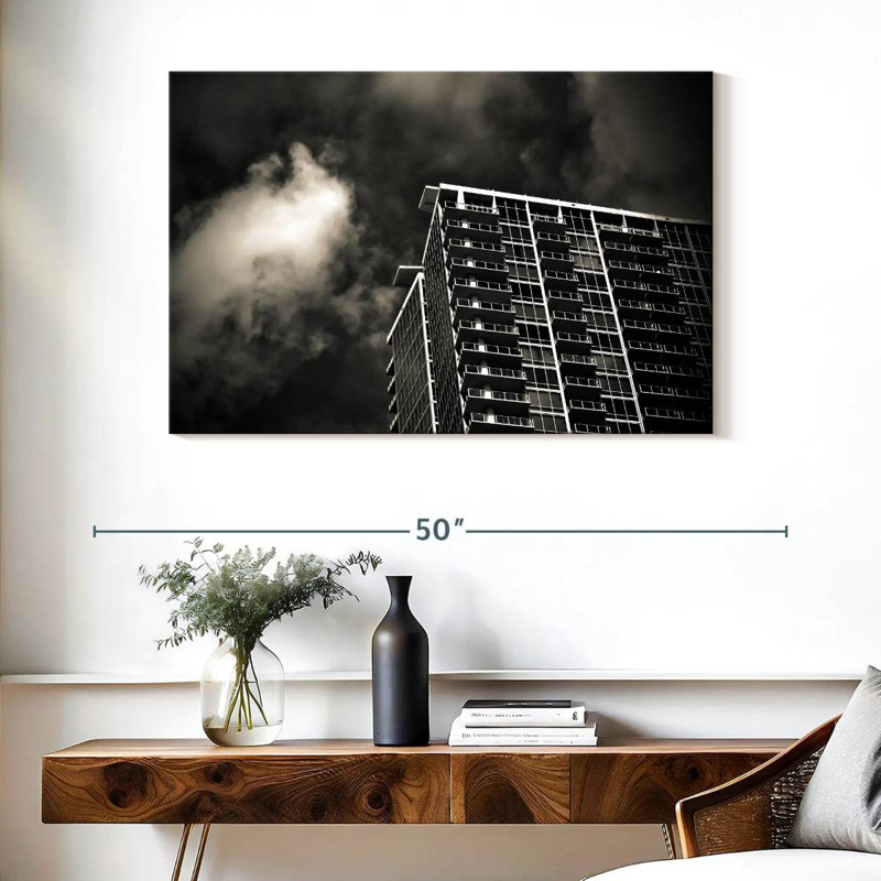 Lilie BW Building, 26" H x 39" W