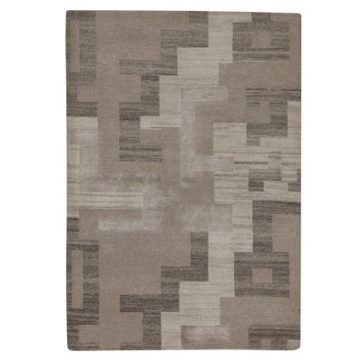 Tapis givré de haute qualité noué à la main