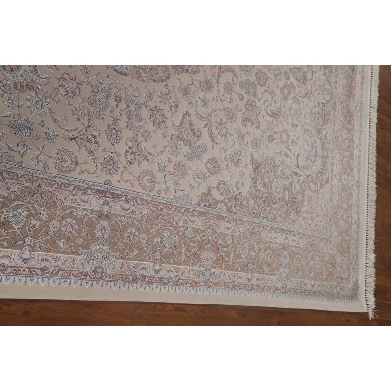 Tapis traditionnel floral 7 x 10
