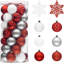Ensemble d'ornement de décoration de sapin de Noël, 50 carats, 2,36 pouces-993999734