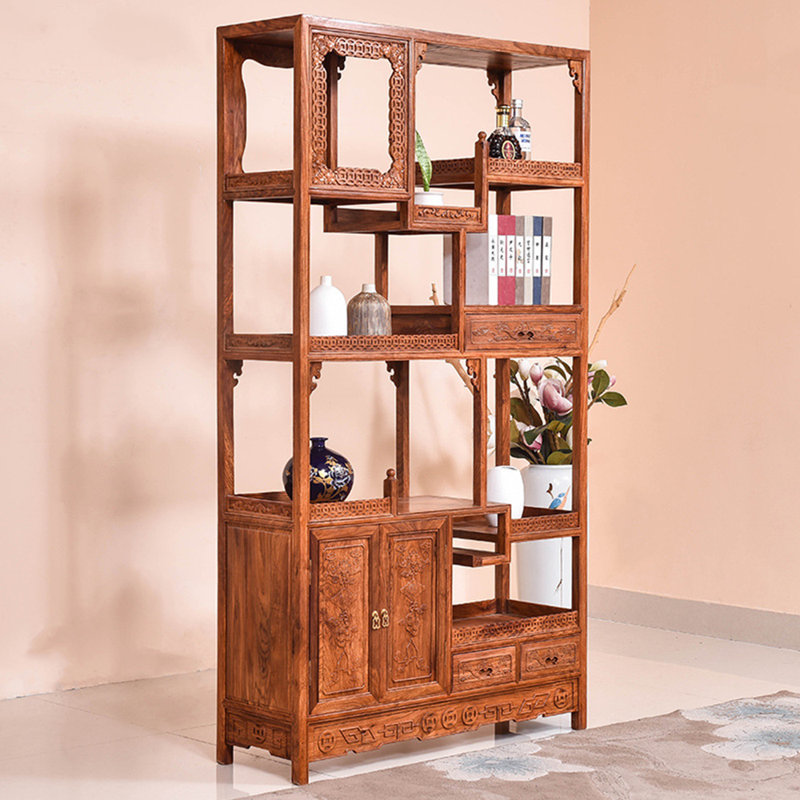 Nouvelle bibliothèque de style simple rétro chinois