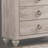 Imerland Contemporary Patched Wood Top 5-drawer Chest, White Wash Finish