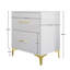 Ensemble de chambre à coucher 3 pièces avec revêtement standard Lauren-920147958-920147957