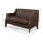 Doe 54'' Faux Leather Loveseat