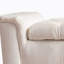 Banc de rangement en velours Lumri