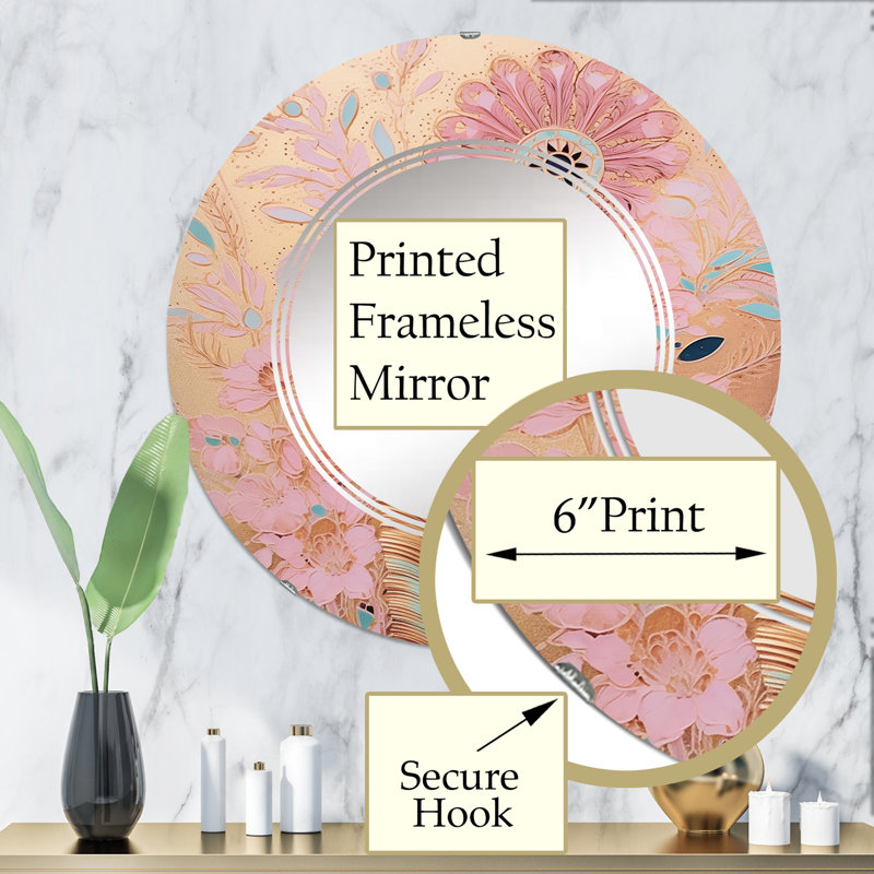 Welf Circle Wall Mirror, 32" x 32"