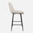 PU Leather Upholstered Counter & Bar Stool with Metal Legs-1572299812