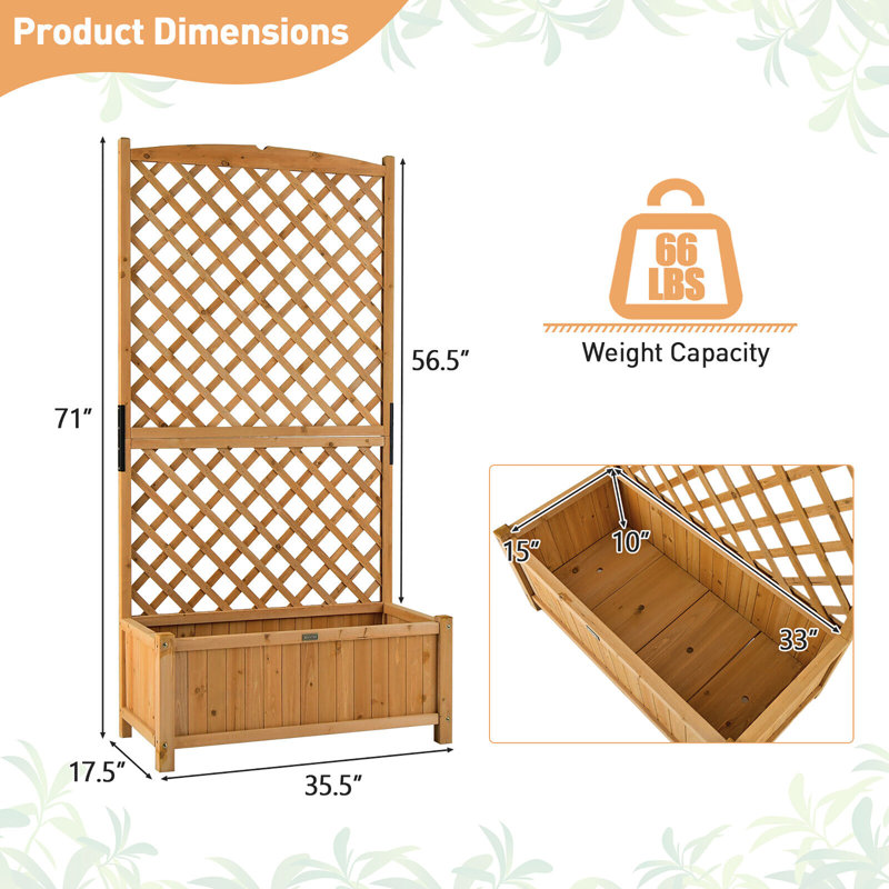 Samario Raised Garden Bed