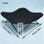 Steel-Frame Elevated Pet Cot L Black