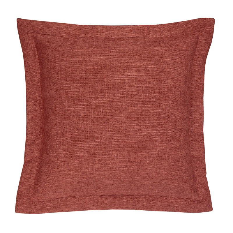 Tahitian Sunset Tropical Polyester Textured Pink Euro Sham