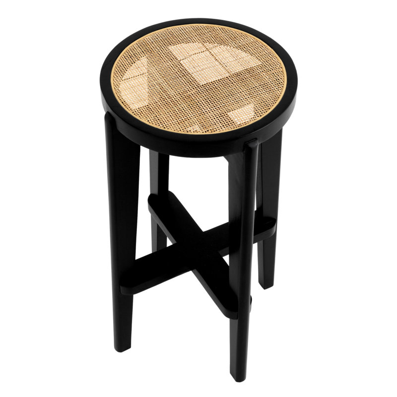 Dareau Counter & Bar Stool, Counter Stool (26” Seat Height), Black