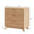 Donati Fluted Nightstand With 3 Drawers-1123764313
