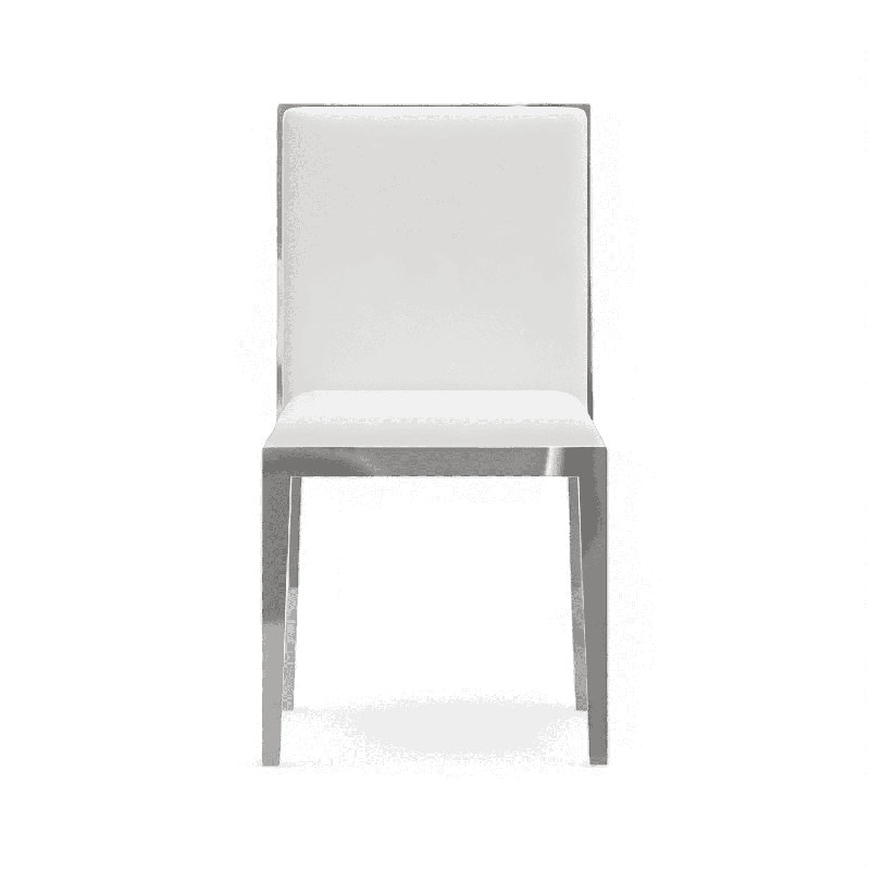 Chaise Verrier - blanc