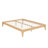 Solid Dry Bamboo Wood Platform Bed-1782834604