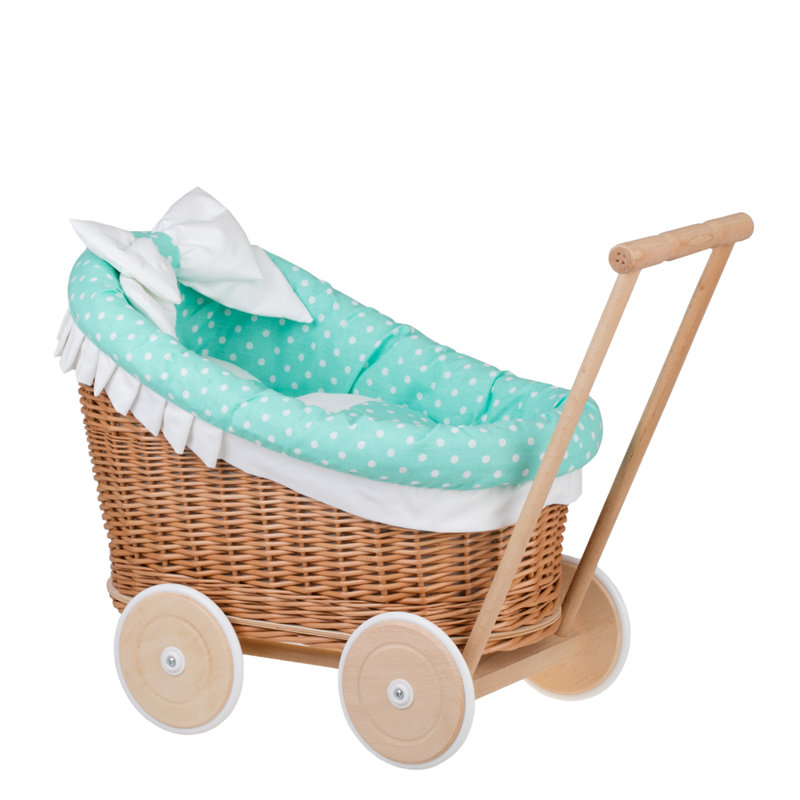 Heider Doll Stroller, Brown