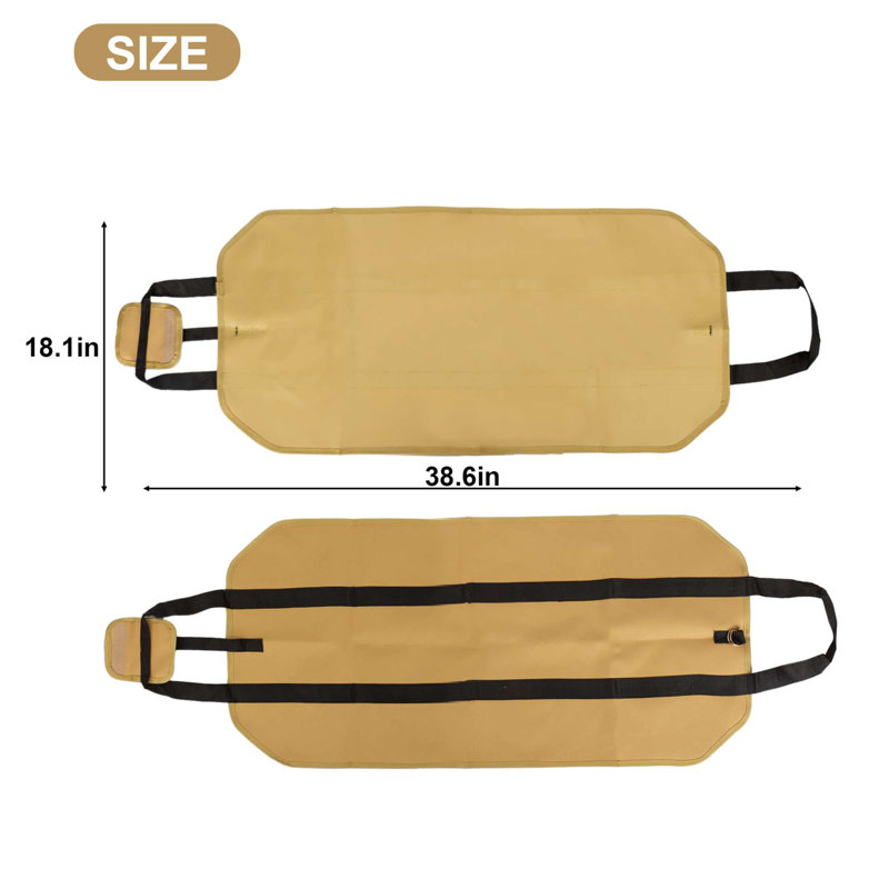 Sac fourre-tout en bois de chauffage, Brun