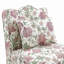 Fauteuil d'appoint rembourré Colette à dossier festonné-871667567