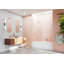 Illume 68.5 in. x 58.25 in. Fully Frameless Hinge Bathtub Door-1055907243