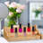 Freestanding Bamboo Spice Rack with Adjustable Racks-96230825