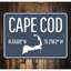 Enseigne en aluminium Cape Cod-58289522
