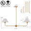 Lustre 2 lumières Rikyah-1956405013