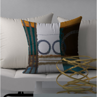 Dynamic Effervescent Square Pillow Cover & Insert