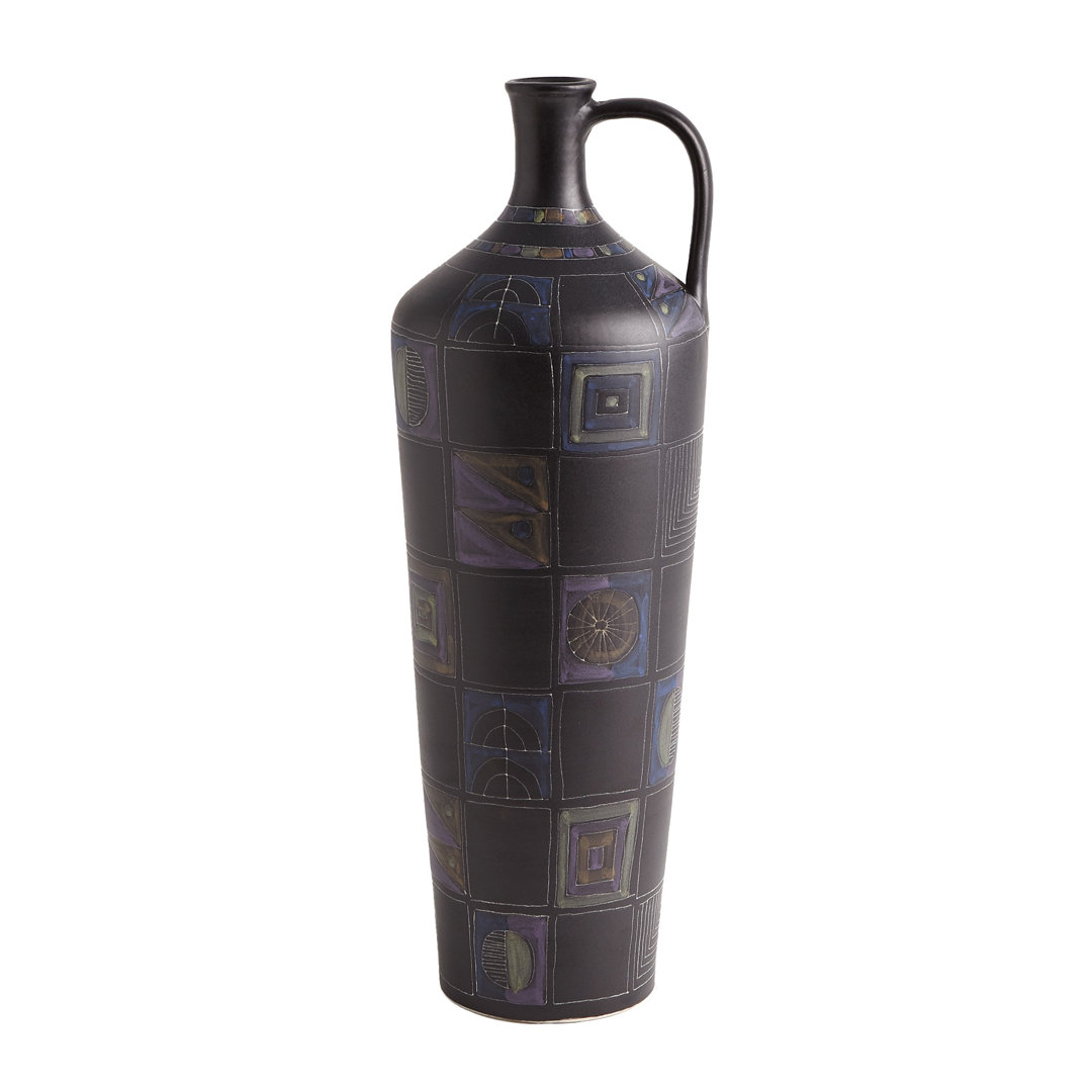 Handmade Earthenware Decorative Bottle Global Views