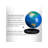 Magnetic Tabletop Globe