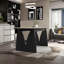 Ensemble table et chaises en bois massif Cave Rock-102234696