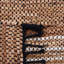 Tapis rayé en coton / cuir / jute tissé à la main Preston-665892145