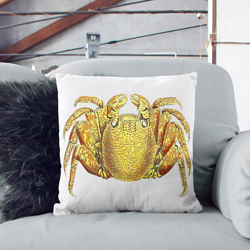 Square Cushion, White, 55cm H x 55cm W x 20cm D