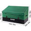 VEVOR Outdoor Storage Box, Waterproof PE Tarpaulin Deck Box W/Galvanized Frame-127349719