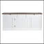 Portes en verre Brodsky, tiroirs de rangement et tablettes réglables-738979109
