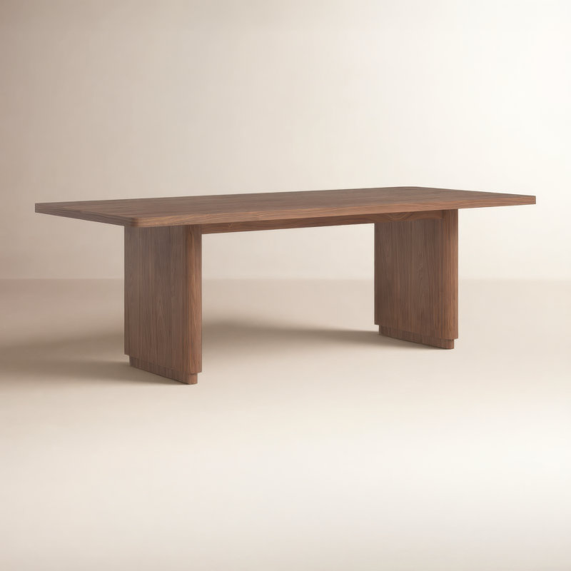Mille 88" Dining Table, Walnut