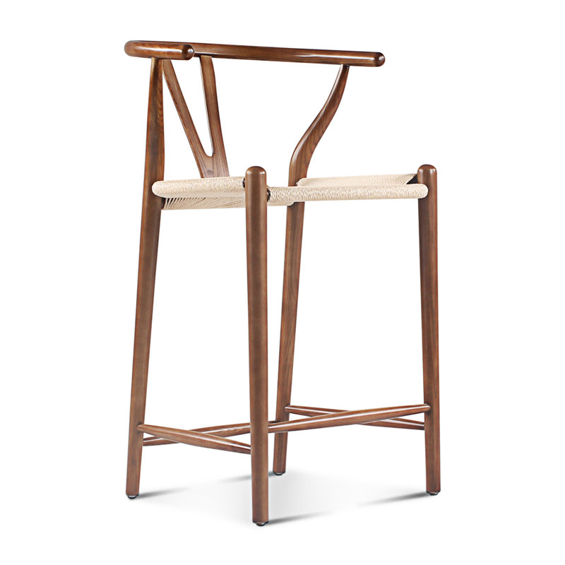 Chaise de bar, Noyer