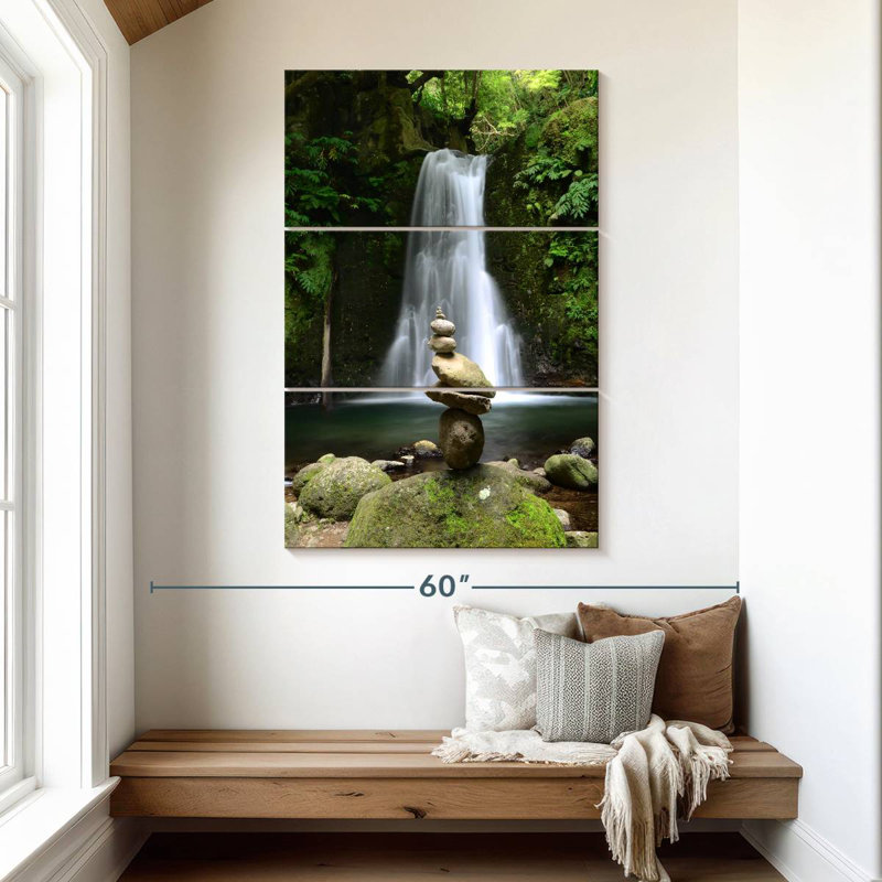Alvord Salto Do Prego Stone Stack, 50" H x 32" W