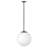 Warby Single Light Orb Pendant Light-60647213-60750678-60750677