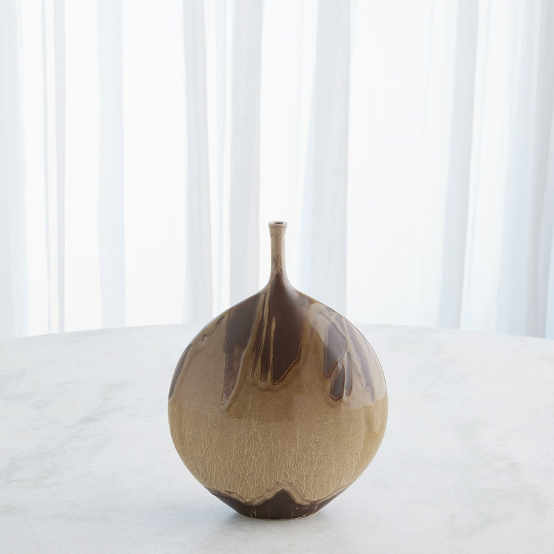 Splash Bottle-Umber-Sm, 12.25" H x 9" W x 5.25" D