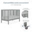 Lit de bébé portatif convertible 2-en-1-1549704025