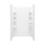 48" W x 75.75" H Frameless Rectangle Sliding Shower Kit with Towel Bar and Base Included-1384758455-1384758453