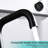 8 Inch Widespread Bathroom Faucet With Pop-Up Drain, Black Matte Feature, Brass Made Drain Sink Tap, Widespread, Black,