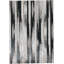 Tapis noir / gris à motif abstrait Devia-1778321595
