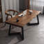 Bureau rectangulaire en bois massif noyer-109514379
