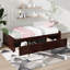 Lit simple avec rangement, lit de jour en bois avec tiroirs de rangement, lit capitaine fonctionnel pour les petites pièces-1162368068