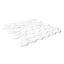 Recycled 1.88" x 1.88" Glass Honeycomb Mosaic Wall  Tile-45293119