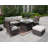 6 - Person Patio Conversation Set with Cushions