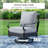 76'' Wide Metal Outdoor Patio Sofa with Cushions-103555024