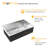 Drop-In 304 Stainless Steel Sink Kitchen With Protector