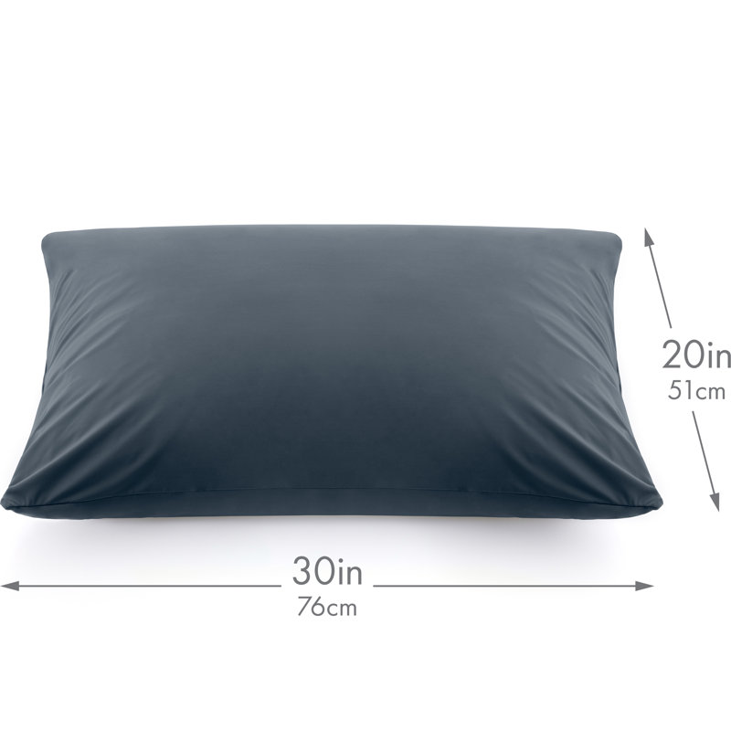 100% Linen, Dark Slate Gray, Queen