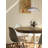  1-Light Indoor Brushed Nickel Inverted Bowl Barn Farmhouse Hanging Pendant-11801424
